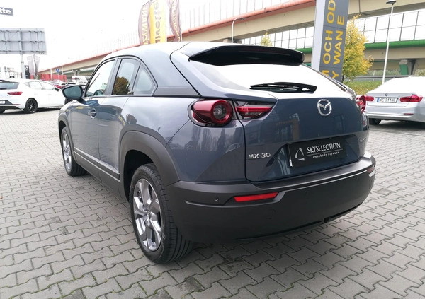 Mazda MX-30 cena 109900 przebieg: 4812, rok produkcji 2022 z Warszawa małe 301